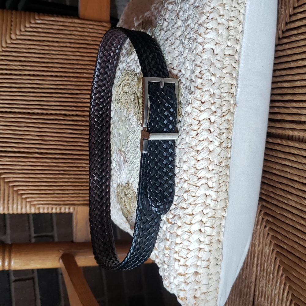 Reversible belt, black/brown size 26-28